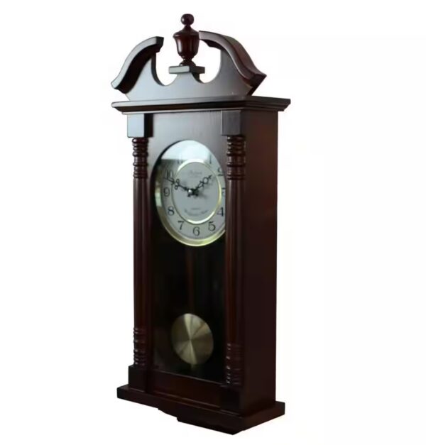 Cherry Oak Pendulum Wall Clock